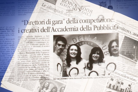 Accademici sul giornale